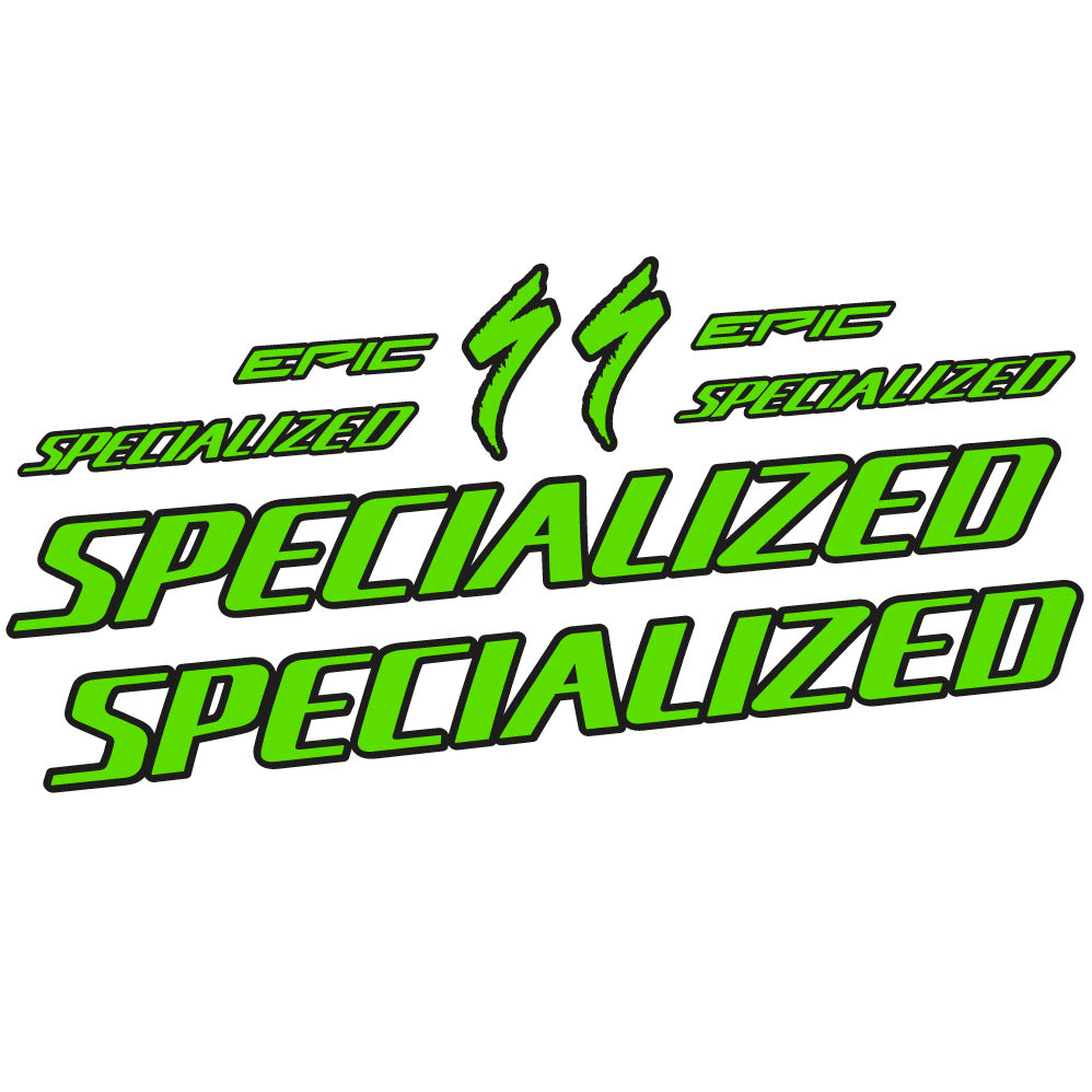 Autocollant Specialized Epic HT 2022, Fourche, Vélo vinyle sticker