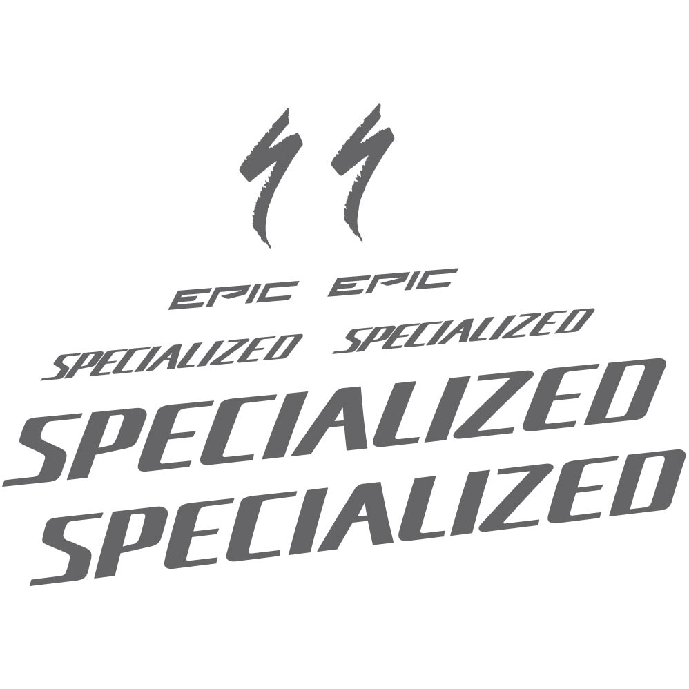 Autocollant Specialized Epic, Cadre, Vélo vinyle autocollant