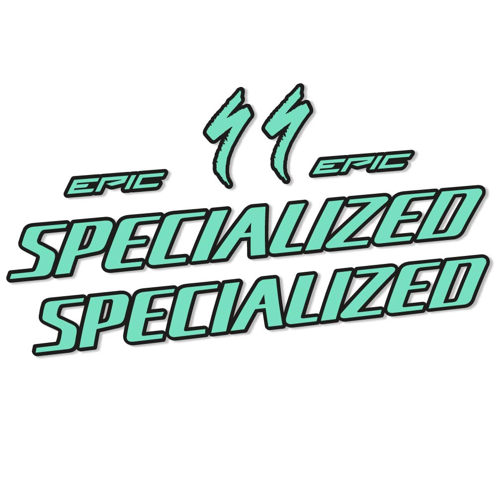 Autocollant Specialized Epic Evo Expert 2022, Cadre, Vélo vinyle sticker