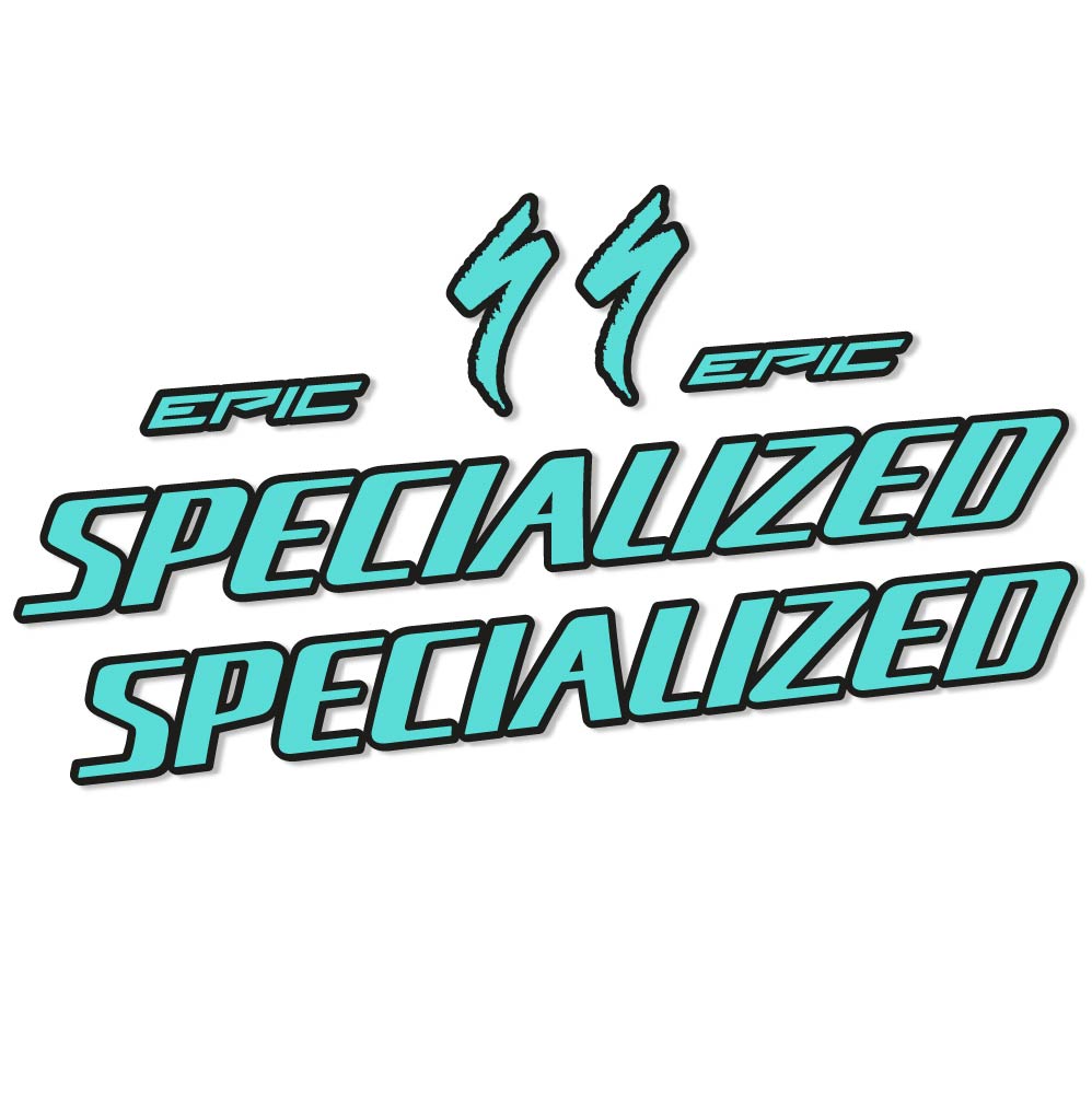 Autocollant Specialized Epic Evo Expert 2022, Cadre, Vélo vinyle sticker