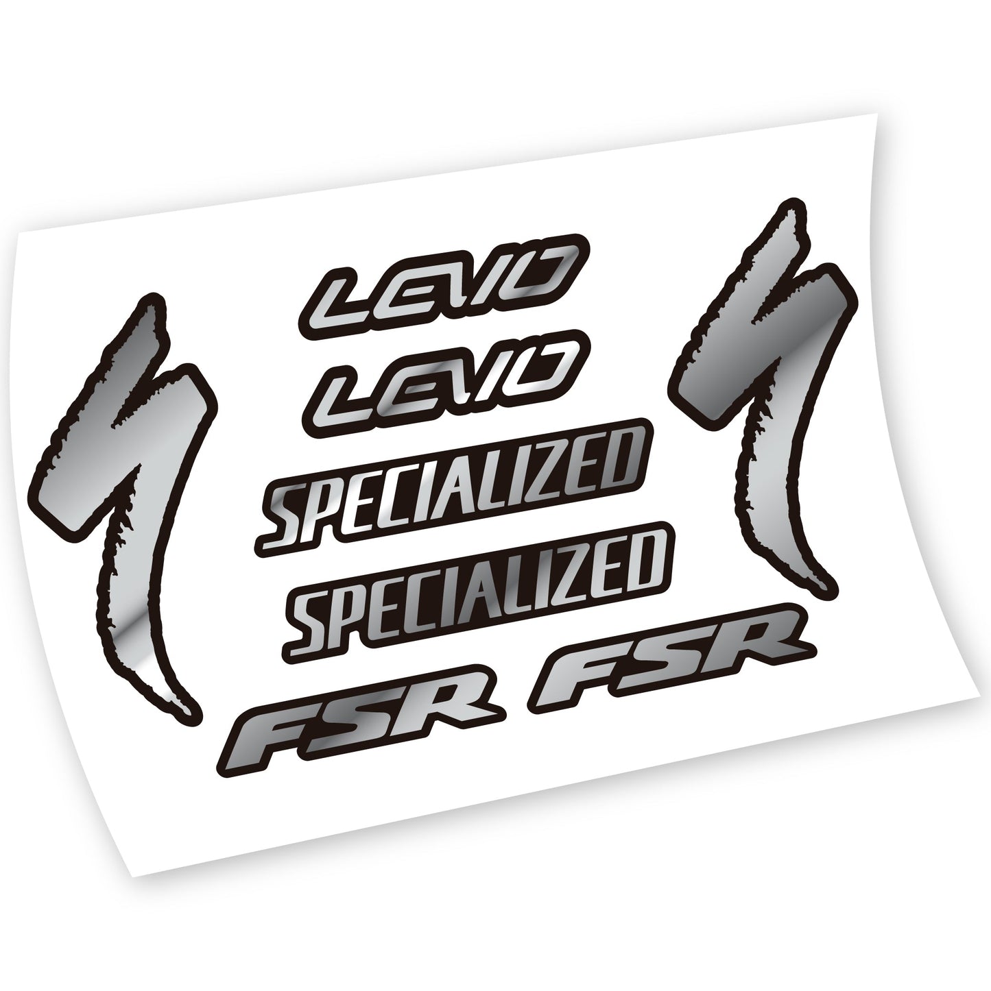 Autocollants, Specialized Levo FSR, Cadre, Vélo vinyle sticker