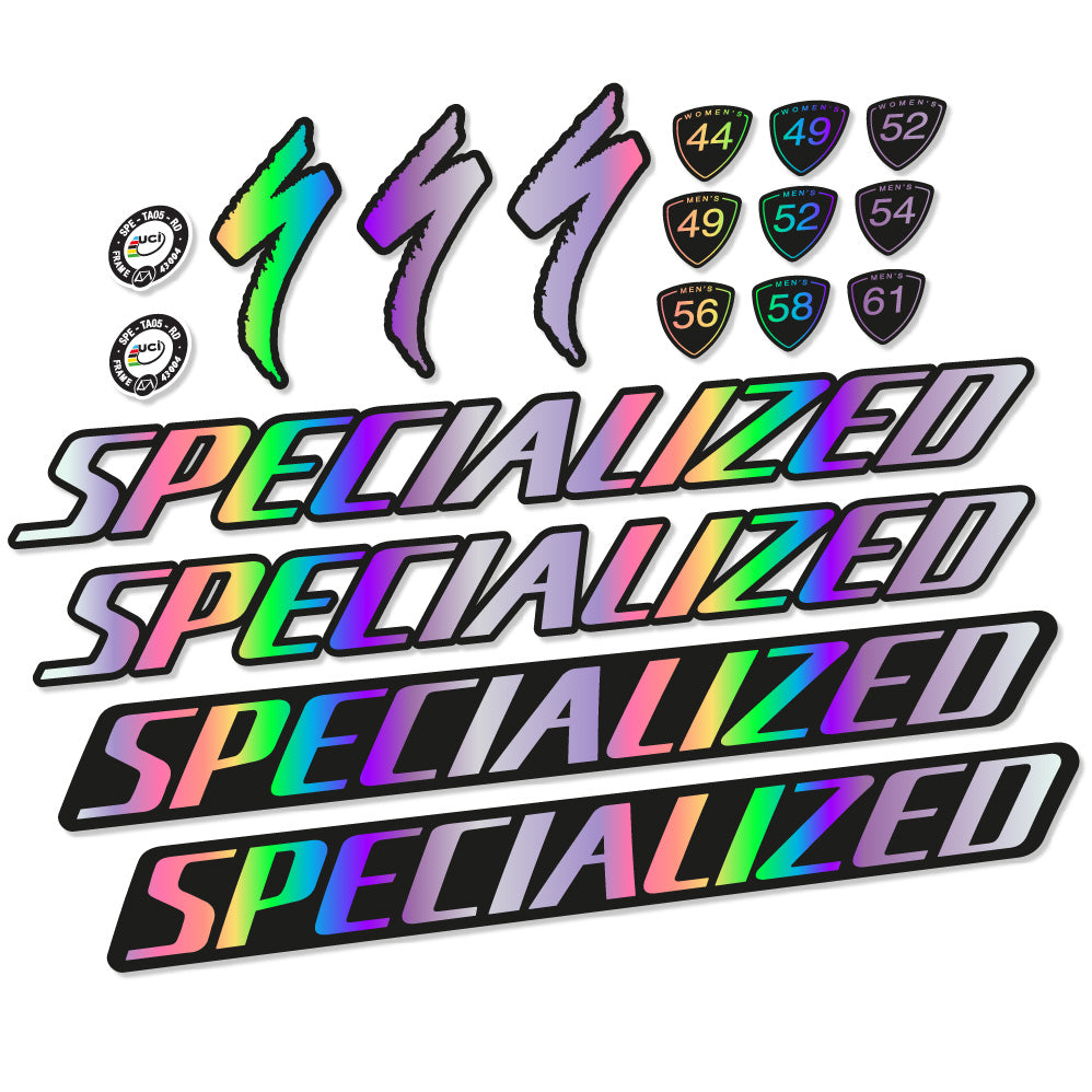 Autocollant Specialized Tarmac Disc Pro Di2 2019, Cadre, Vélo vinyle sticker