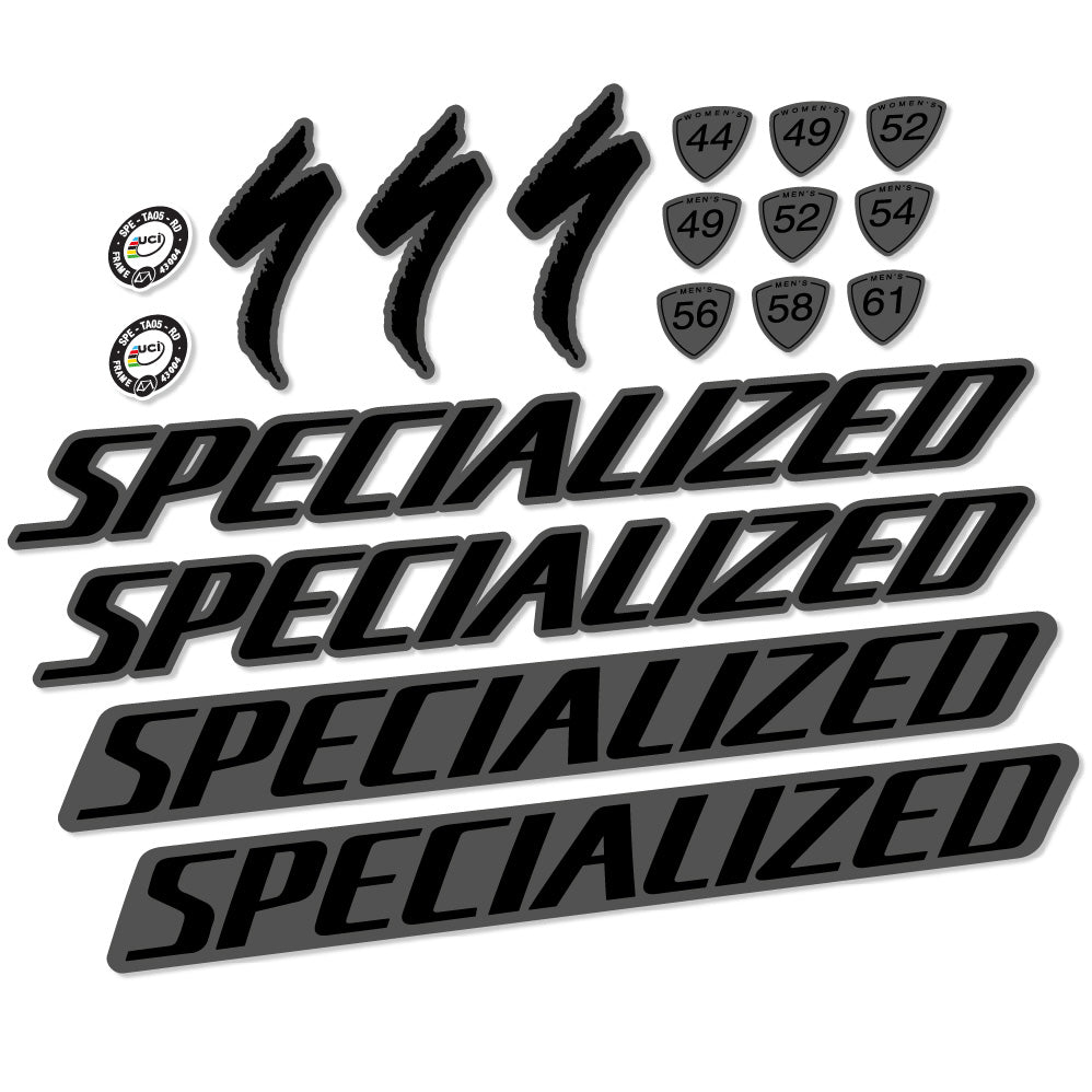 Autocollant Specialized Tarmac Disc Pro Di2 2019, Cadre, Vélo vinyle sticker