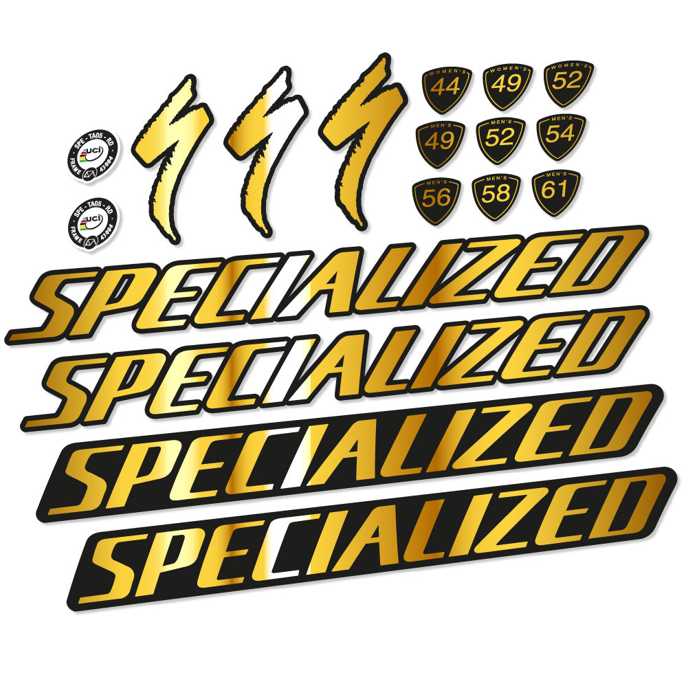 Autocollant Specialized Tarmac Disc Pro Di2 2019, Cadre, Vélo vinyle sticker