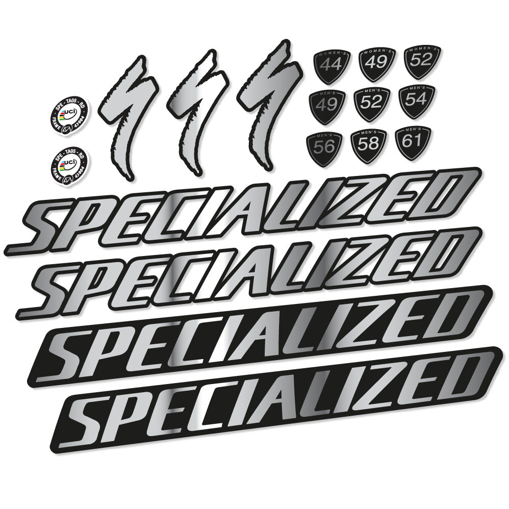 Autocollant Specialized Tarmac Disc Pro Di2 2019, Cadre, Vélo vinyle sticker