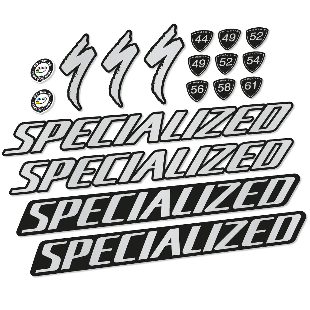 Autocollant Specialized Tarmac Disc Pro Di2 2019, Cadre, Vélo vinyle sticker