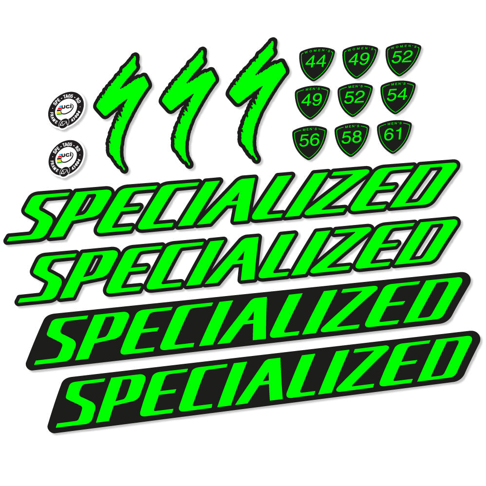 Autocollant Specialized Tarmac Disc Pro Di2 2019, Cadre, Vélo vinyle sticker