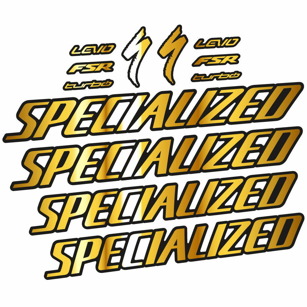 Autocollant Specialized Turbo Levo Comp Carbon 2023, Cadre, Vélo vinyle sticker
