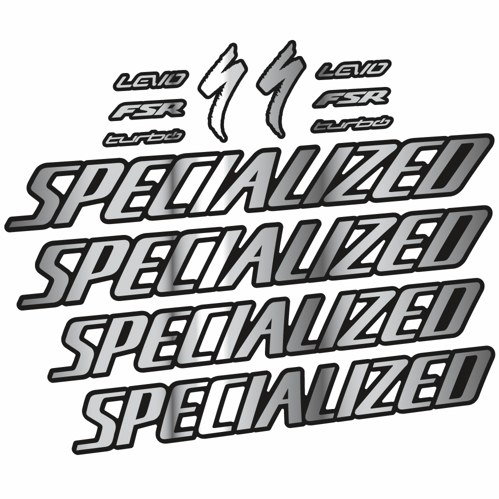 Autocollant Specialized Turbo Levo Comp Carbon 2023, Cadre, Vélo vinyle sticker