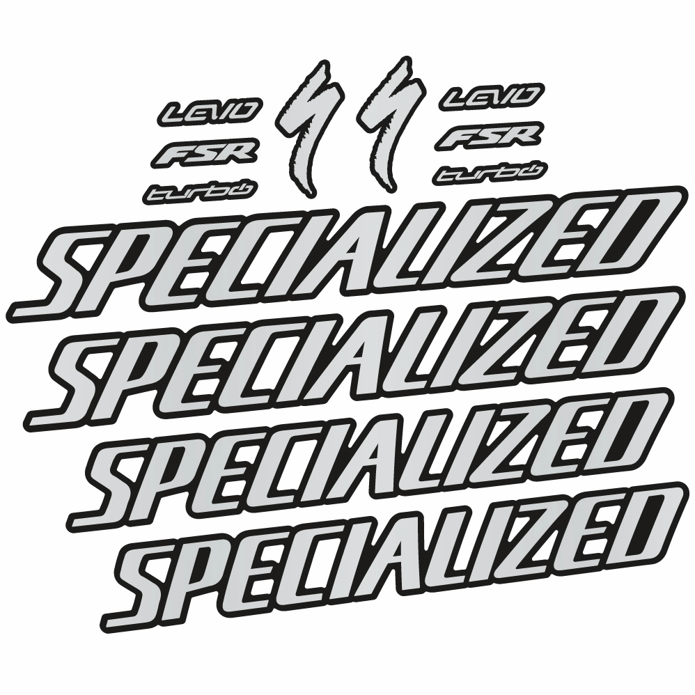 Autocollant Specialized Turbo Levo Comp Carbon 2023, Cadre, Vélo vinyle sticker