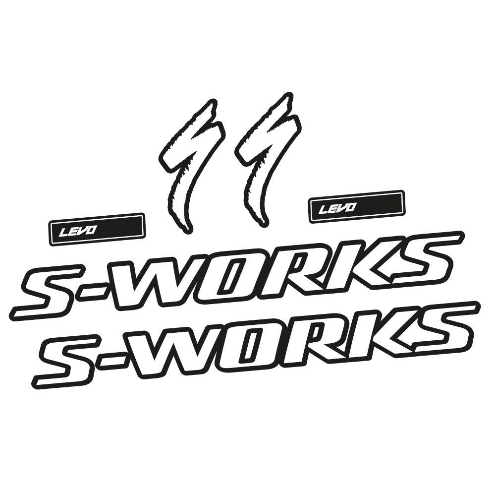 Autocollant S-Works Turbo Levo Gen3 2022, Cadre, Vélo vinyle sticker