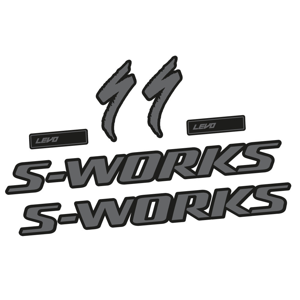 Autocollant S-Works Turbo Levo Gen3 2022, Cadre, Vélo vinyle sticker