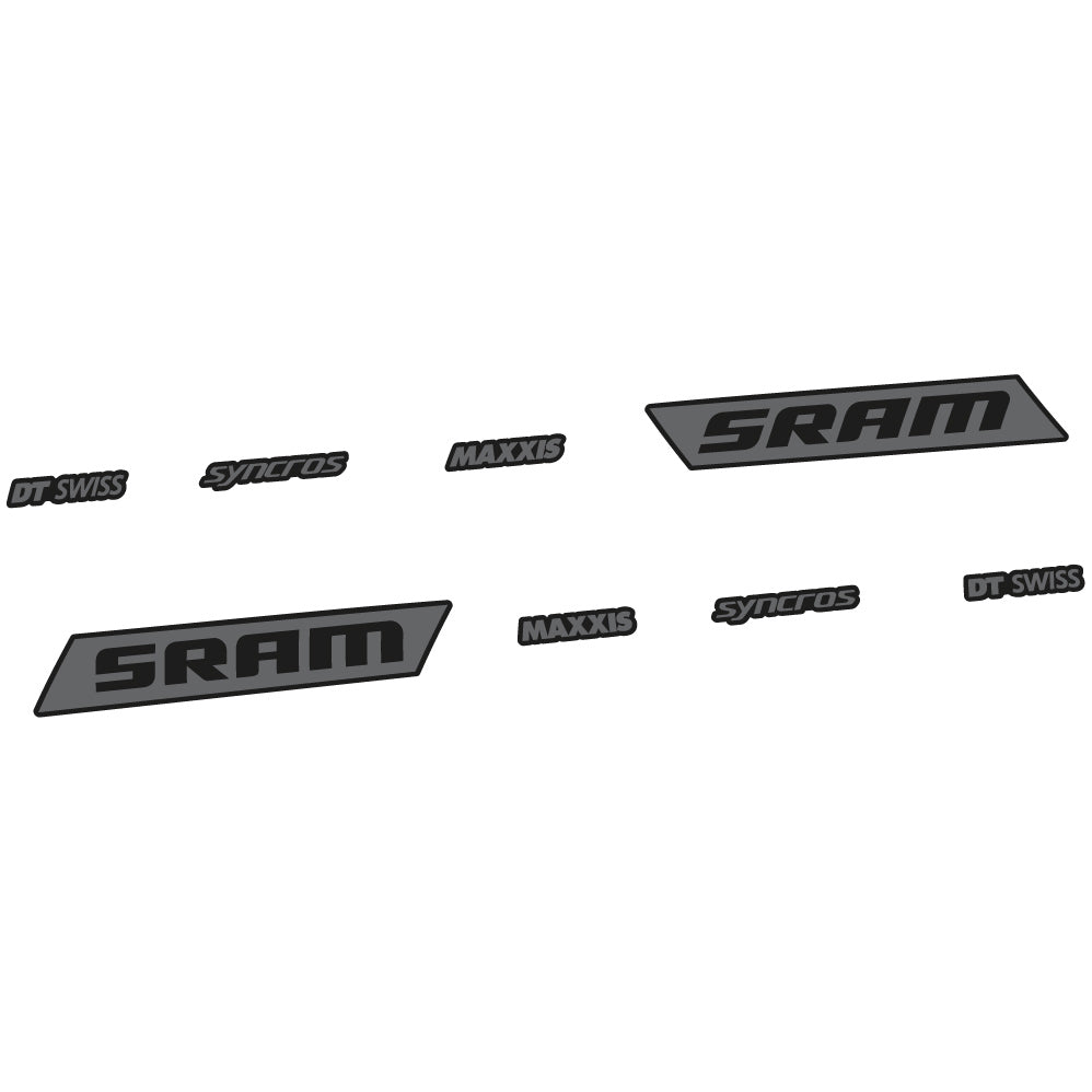 Autocollant Sram Syncross Maxxis, inclinable, autocollant Vinyle
