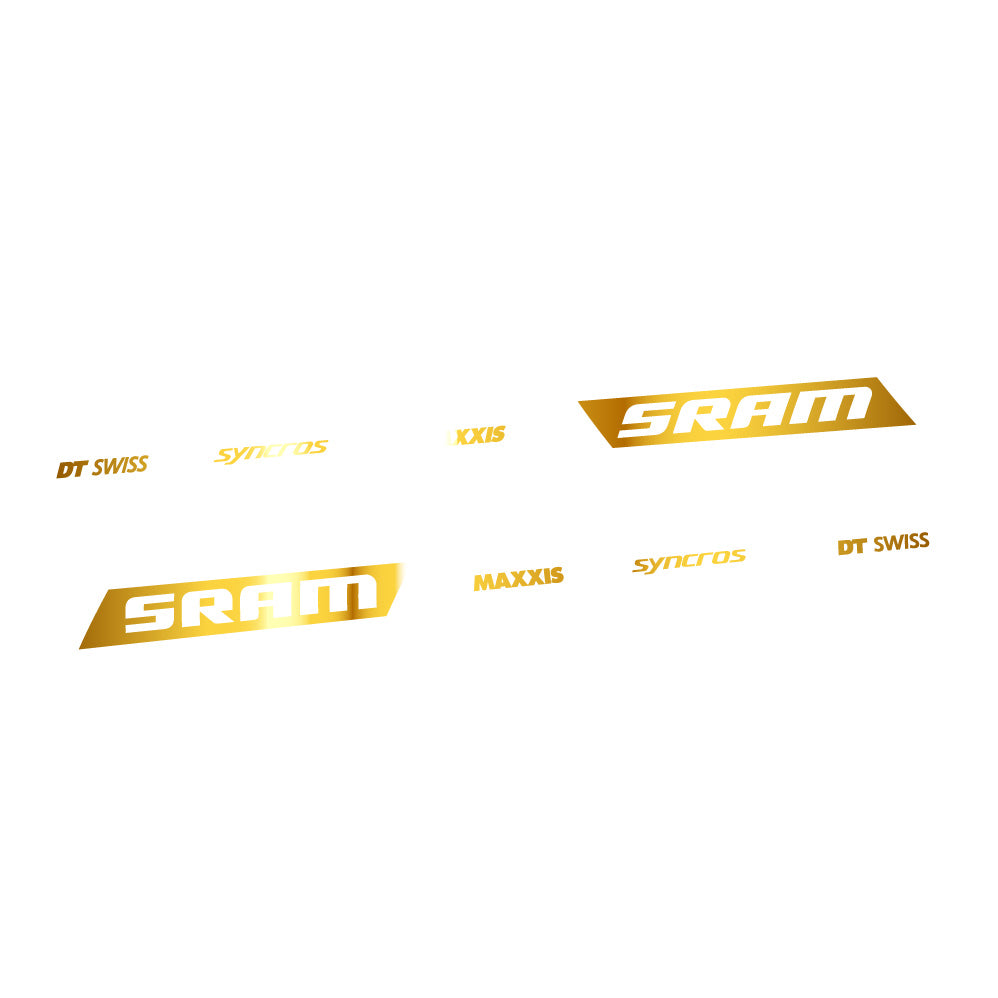 Autocollant Scott Spark RC WC Sram DT Swiss Maxxis Syncross, Cadre swingarm, Vélo vinyle sticker