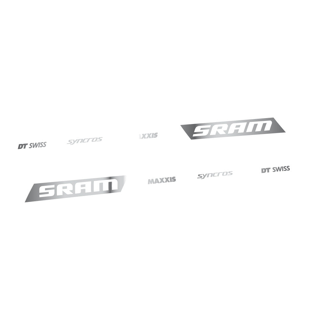 Autocollant Scott Spark RC WC Sram DT Swiss Maxxis Syncross, Cadre swingarm, Vélo vinyle sticker