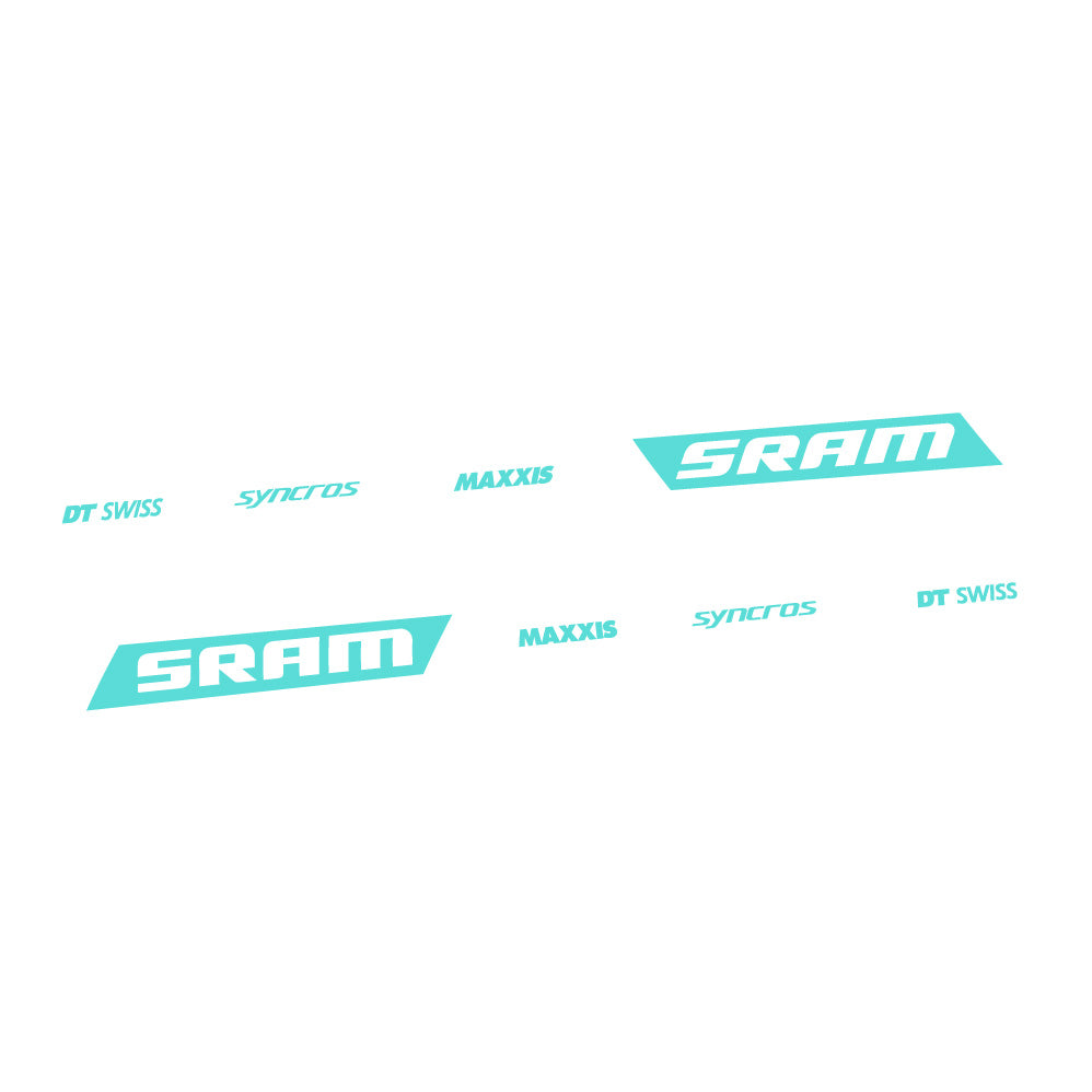 Autocollant Scott Spark RC WC Sram DT Swiss Maxxis Syncross, Cadre swingarm, Vélo vinyle sticker