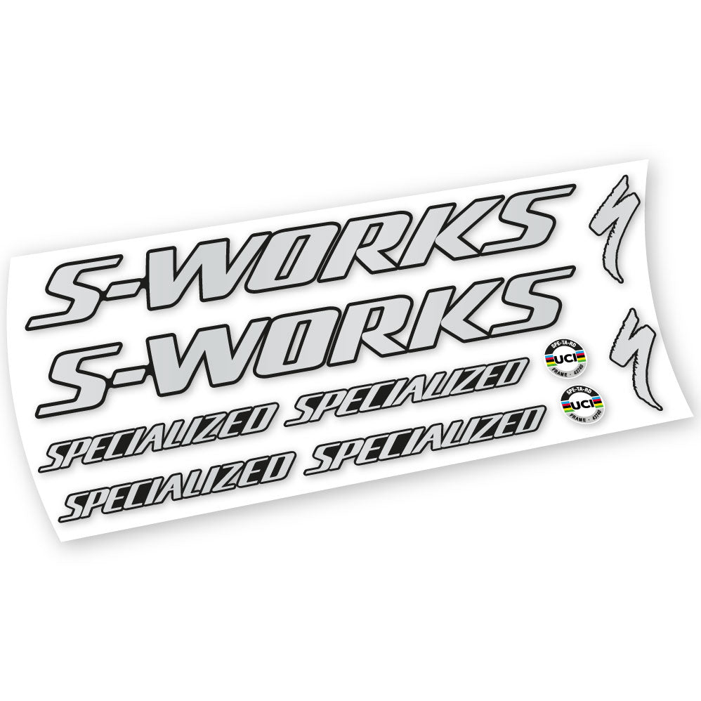Autocollants compatibles avec le cadre Specialized S-Works Tarmac SL7 (modèles 2021-2023) | Autocollants en vinyle pour vélo de route