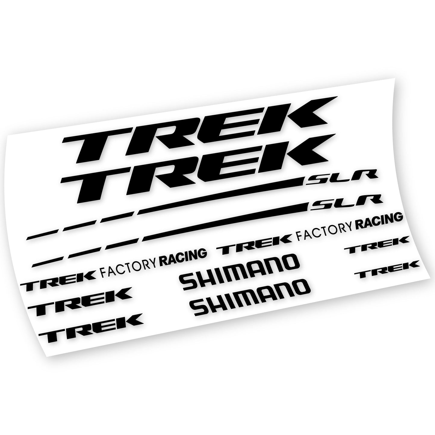 Autocollants, Trek Factory Racing Team, Cadre, Autocollant Vélo vinyle
