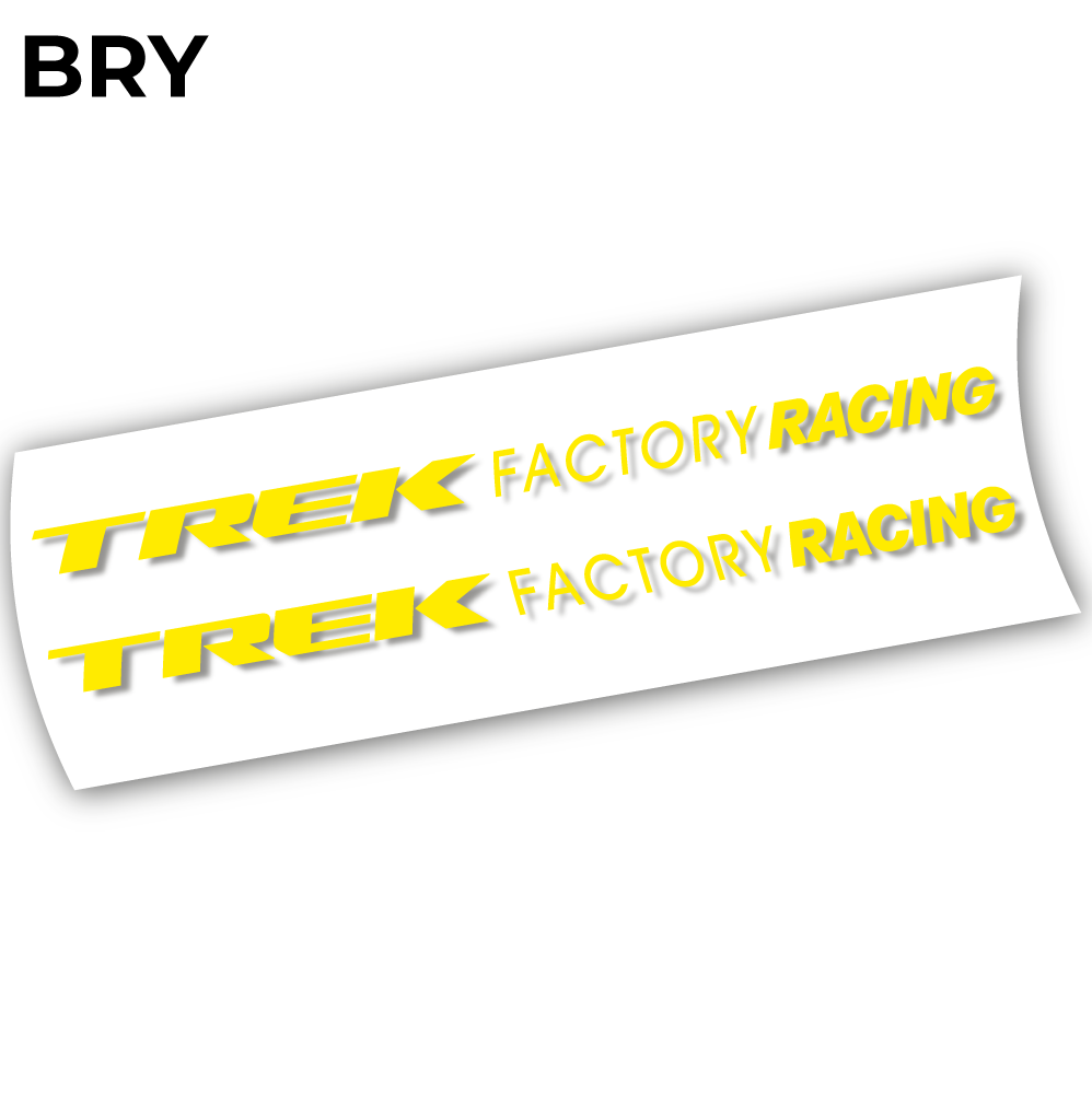 Autocollant, Trek Factory Racing, Autocollant Vélo Cadre Vinyle