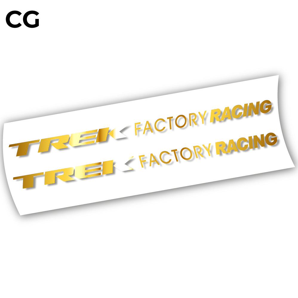 Autocollant, Trek Factory Racing, Autocollant Vélo Cadre Vinyle