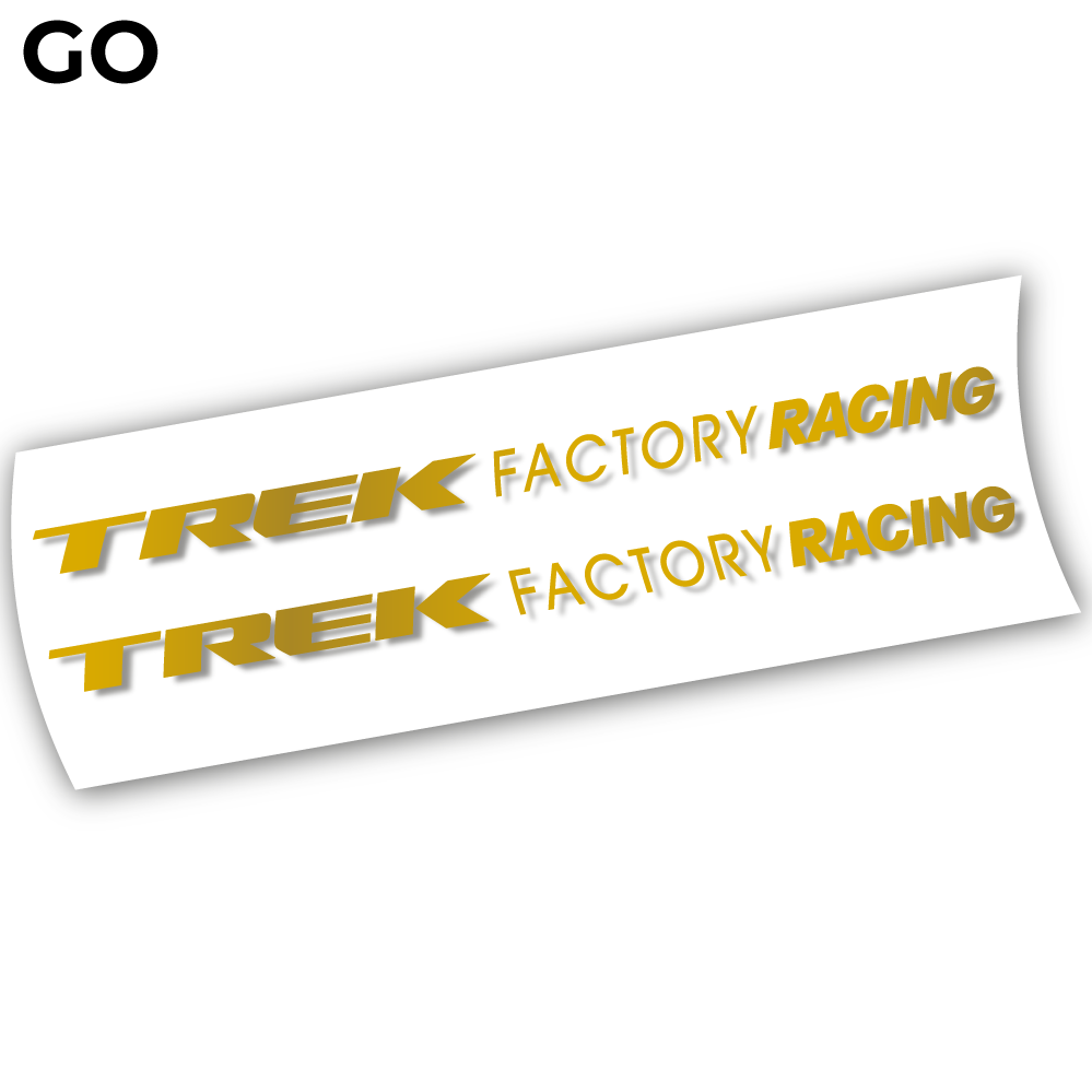 Autocollant, Trek Factory Racing, Autocollant Vélo Cadre Vinyle