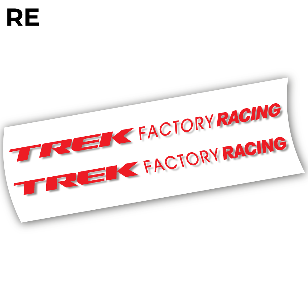 Autocollant, Trek Factory Racing, Autocollant Vélo Cadre Vinyle