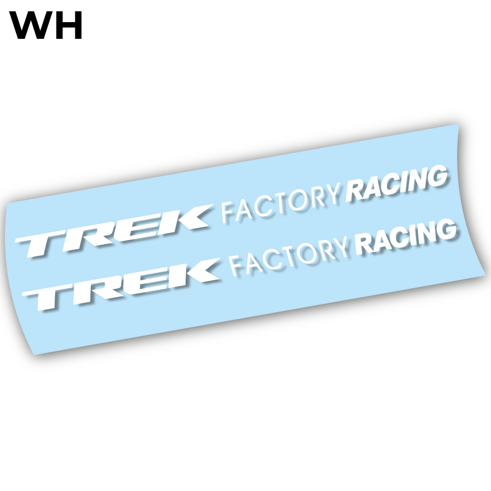 Autocollant, Trek Factory Racing, Autocollant Vélo Cadre Vinyle