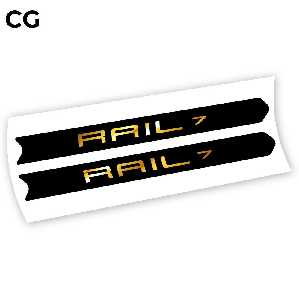 Autocollant, Trek Rail, Autocollant Vélo Cadre Vinyle
