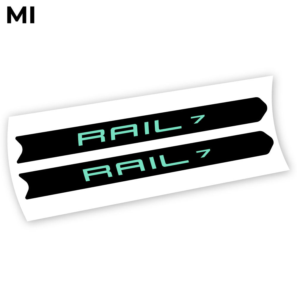 Autocollant, Trek Rail, Autocollant Vélo Cadre Vinyle