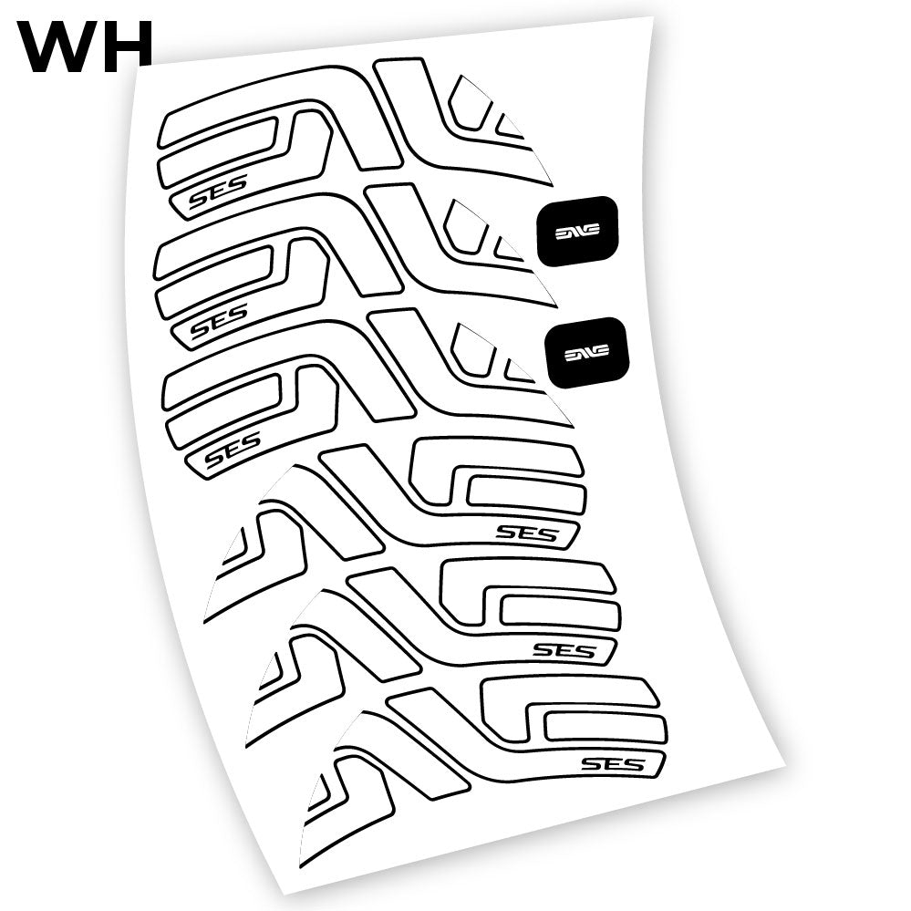 Autocollant, Enve SES Disc 2019, Autocollant Mountain Wheel Vélos Vinyle