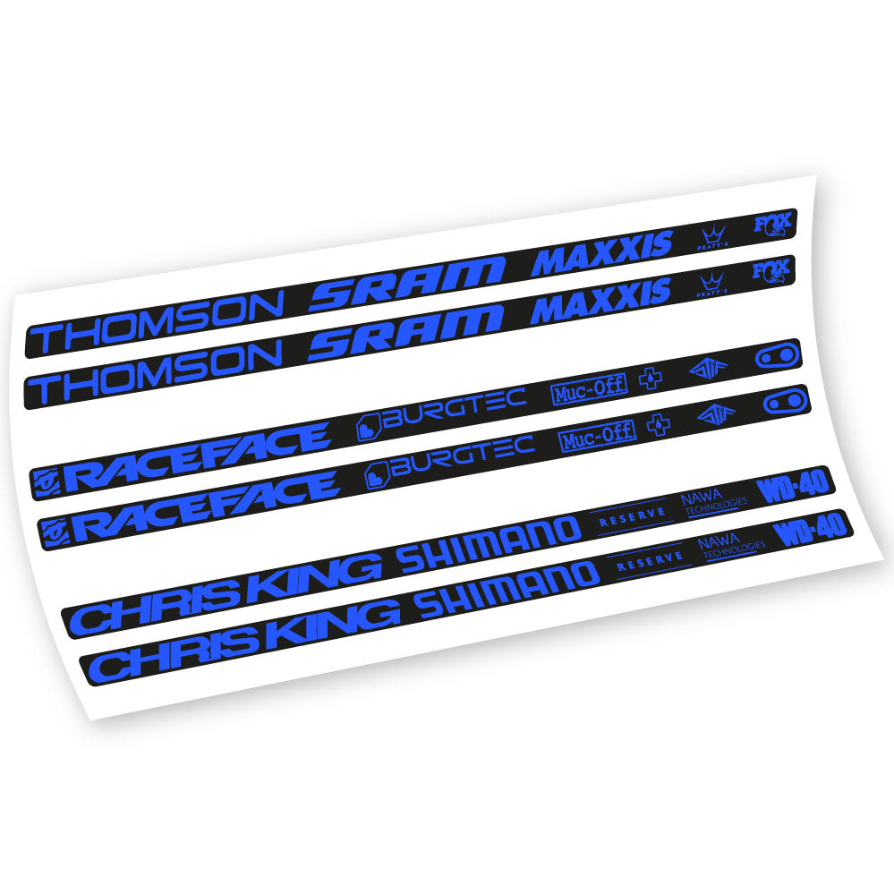 Autocollants, Divers Drands, Cadre, Vélo vinyle sticker