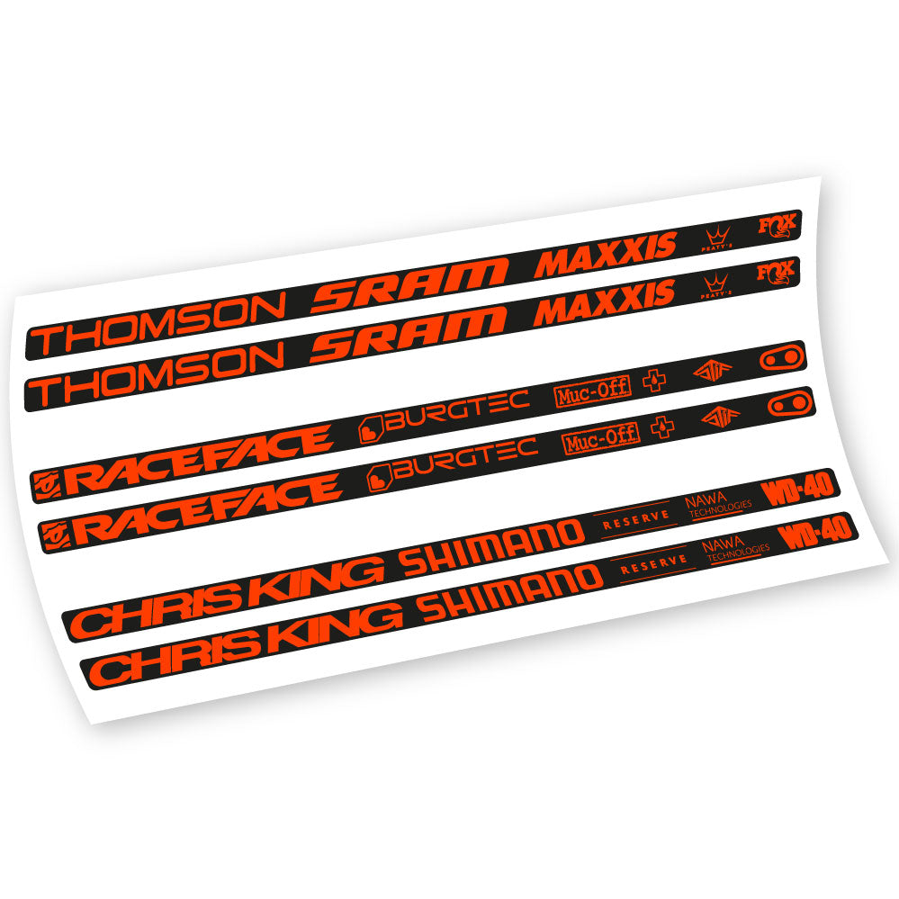 Autocollants, Divers Drands, Cadre, Vélo vinyle sticker