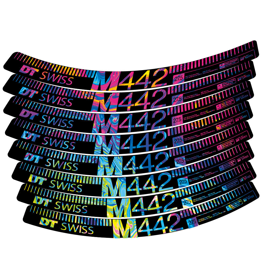 Autocollant DT Swiss M442, Roues VTT 29, Autocollant Vélo vinyle