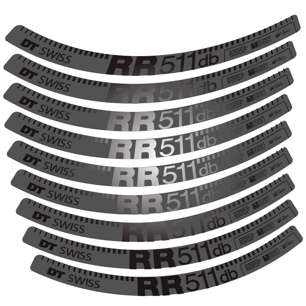 Autocollant DT Swiss FR511 db, Roues VTT 29, Autocollant vélo vinyle