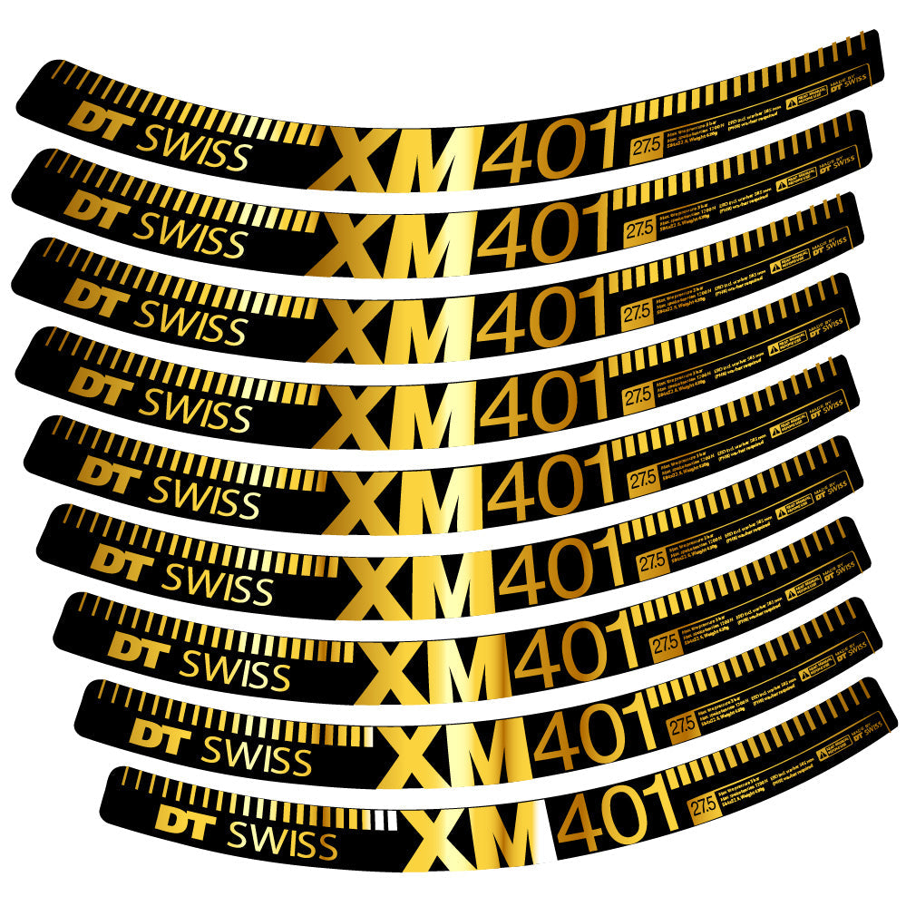 Autocollant DT Swiss XM401, Roues VTT 29, Autocollant Vélo vinyle