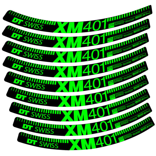 Autocollant DT Swiss XM401, Roues VTT 29, Autocollant Vélo vinyle