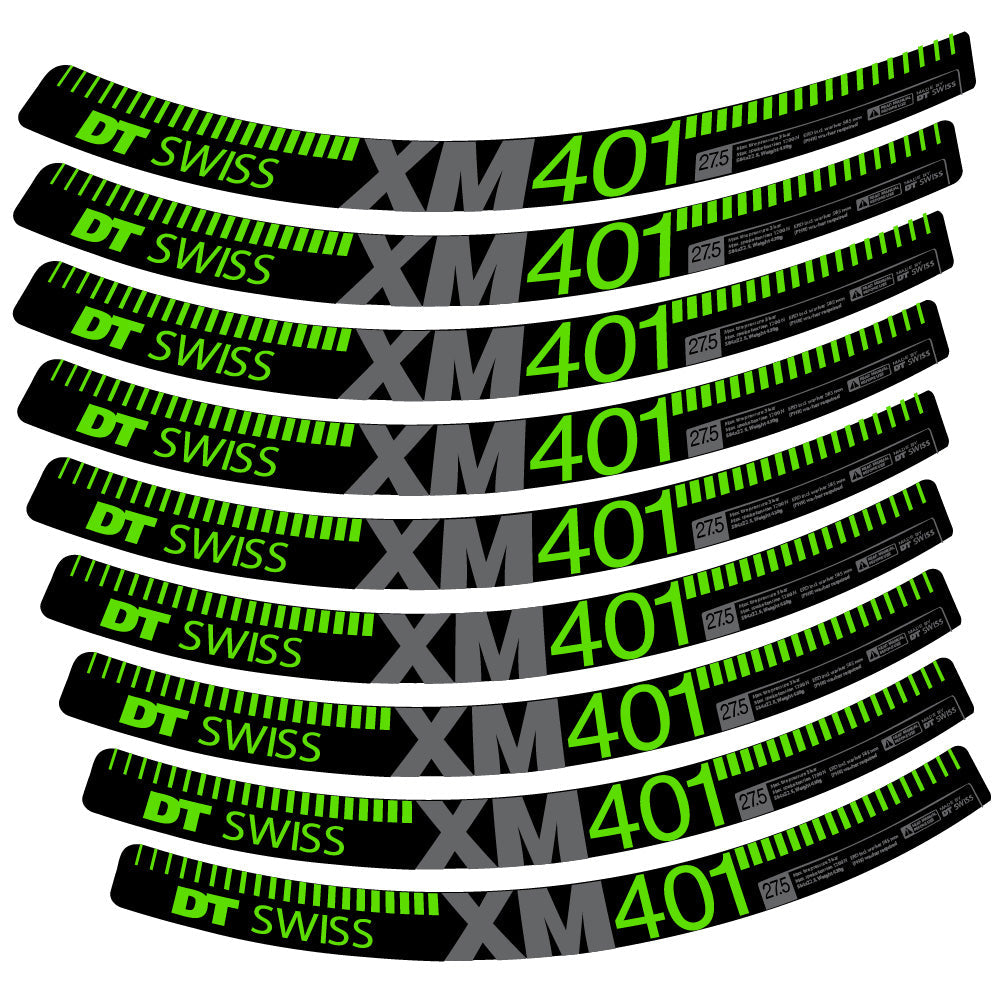 Autocollant DT Swiss XM401, Roues VTT 29, Autocollant Vélo vinyle