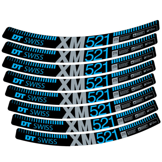 Autocollant DT Swiss XM521, Roues VTT 29, Autocollant Vélo vinyle
