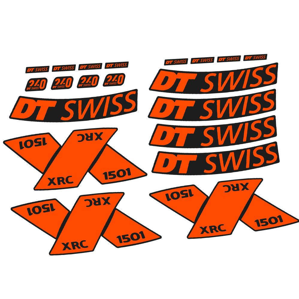 Autocollant DT Swiss XRC 1501 Spline 2022, Roues VTT 29, Autocollant vinyle