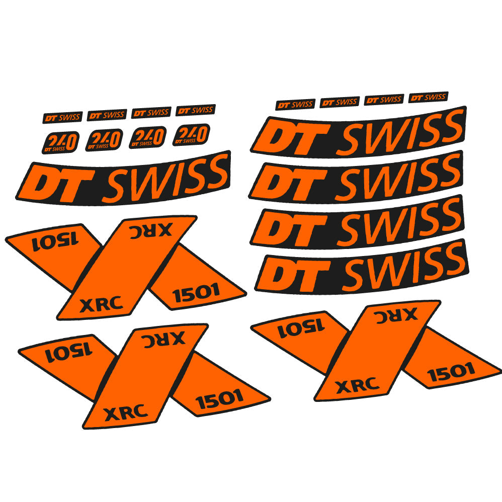 Autocollant DT Swiss XRC 1501 Spline 2022, Roues VTT 29, Autocollant vinyle