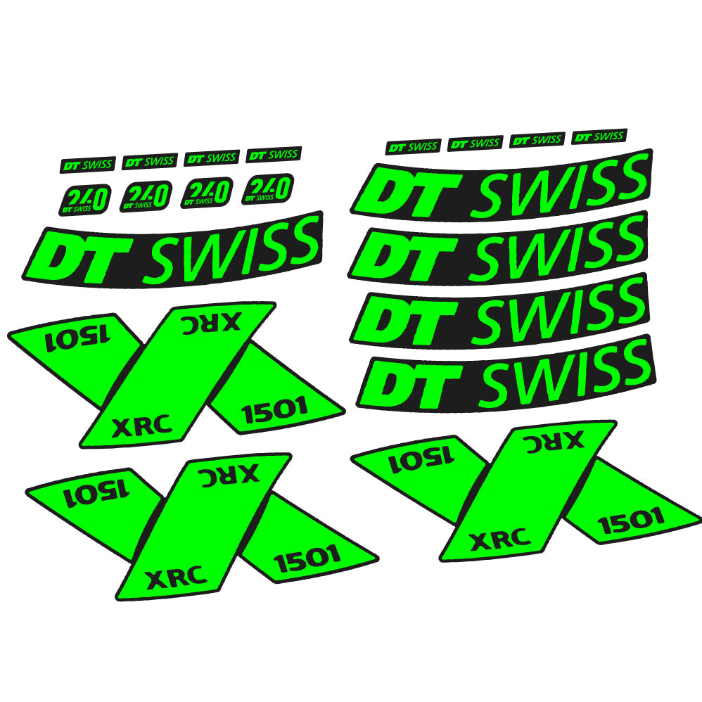 Autocollant DT Swiss XRC 1501 Spline 2022, Roues VTT 29, Autocollant vinyle