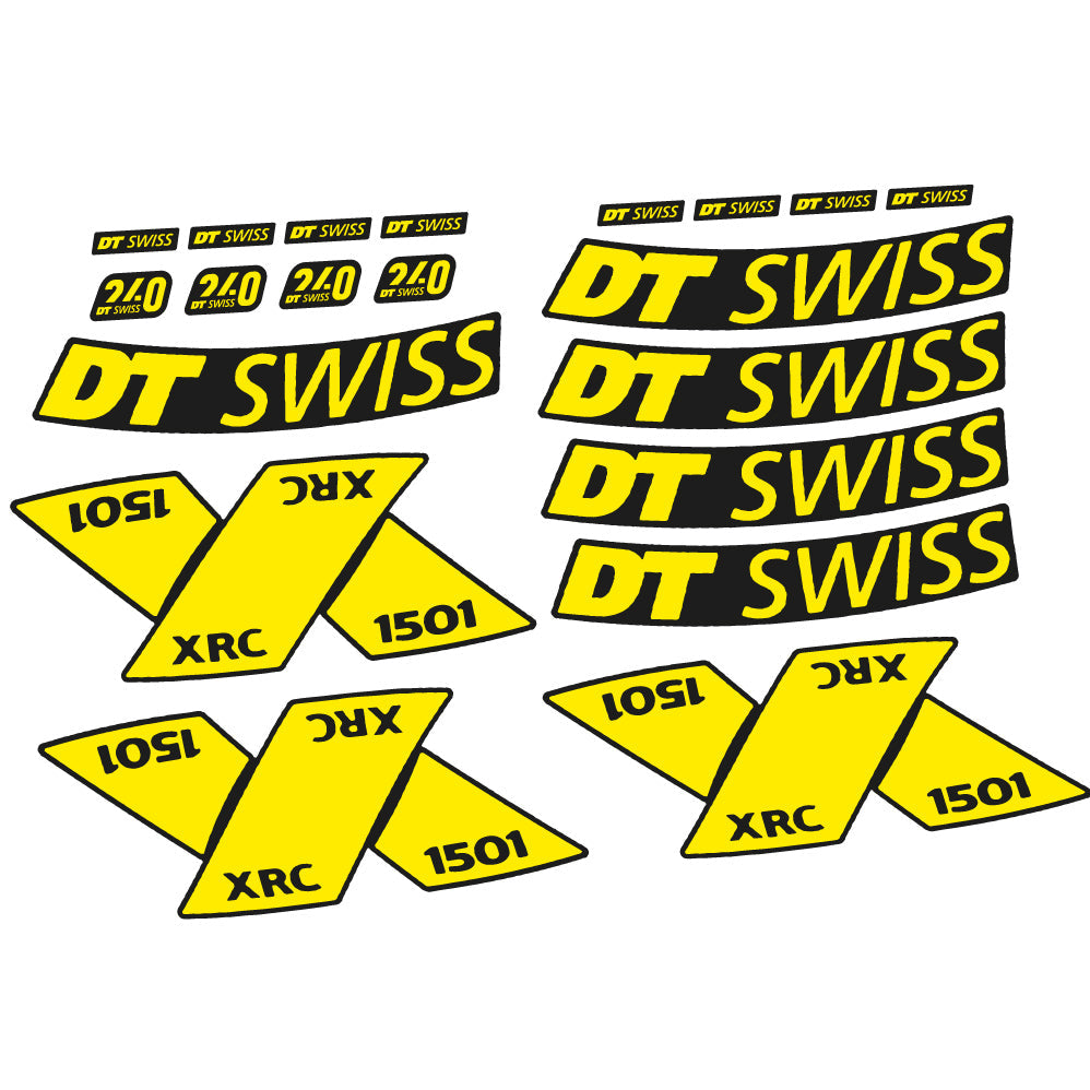 Autocollant DT Swiss XRC 1501 Spline 2022, Roues VTT 29, Autocollant vinyle