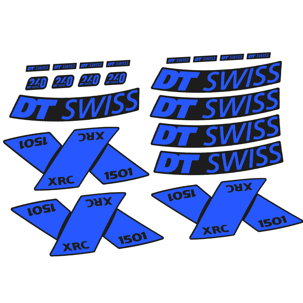 Autocollant DT Swiss XRC 1501 Spline 2022, Roues VTT 29, Autocollant vinyle