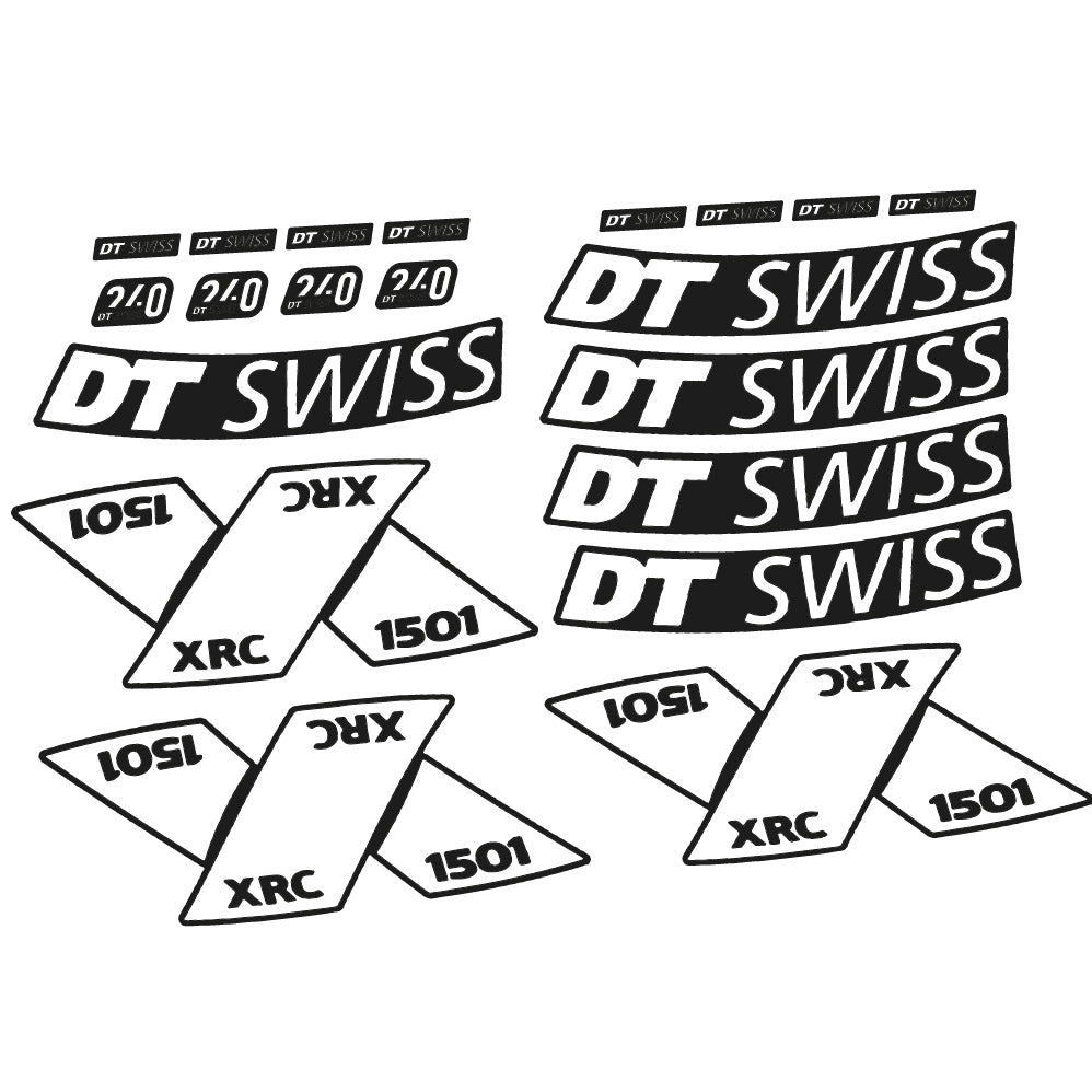 Autocollant DT Swiss XRC 1501 Spline 2022, Roues VTT 29, Autocollant vinyle
