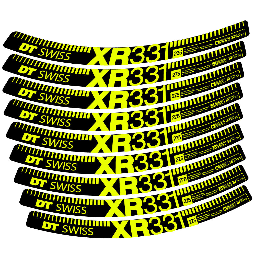 Autocollant DT Swiss XR331, Roues VTT 29, Autocollant Vélo vinyle