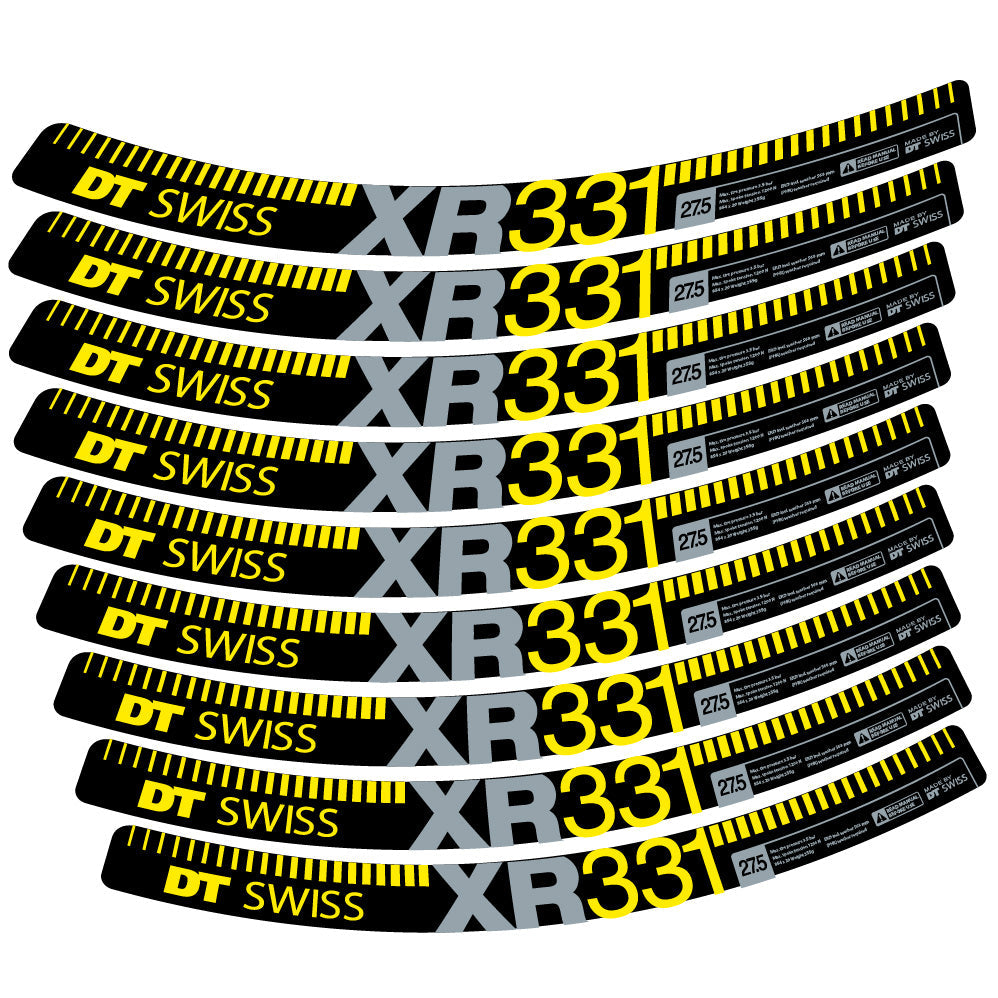 Autocollant DT Swiss XR331, Roues VTT 29, Autocollant Vélo vinyle