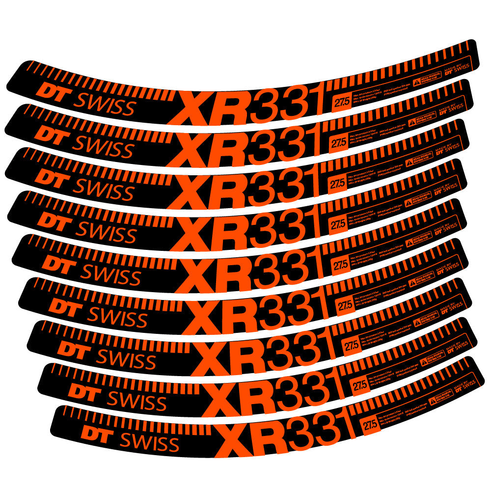Autocollant DT Swiss XR331, Roues VTT 29, Autocollant Vélo vinyle