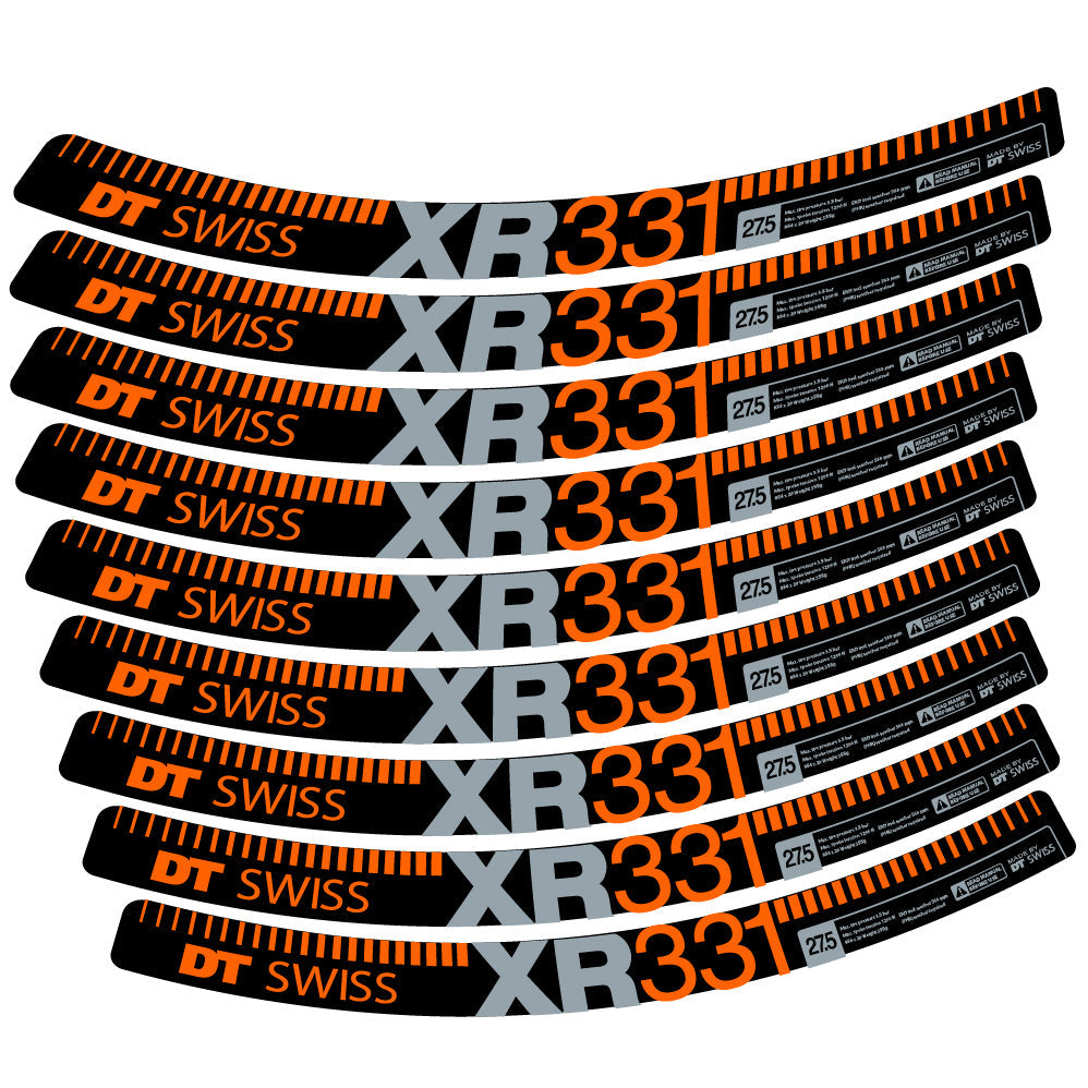 Autocollant DT Swiss XR331, Roues VTT 29, Autocollant Vélo vinyle