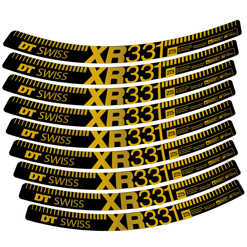 Autocollant DT Swiss XR331, Roues VTT 29, Autocollant Vélo vinyle