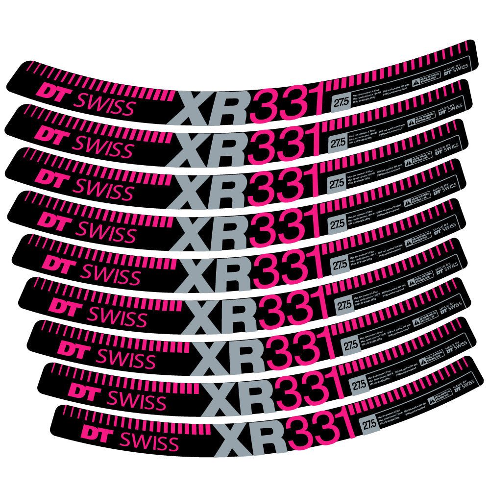 Autocollant DT Swiss XR331, Roues VTT 29, Autocollant Vélo vinyle